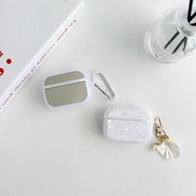 Креативный защитный чехол для наушников с узором ракушки для AirPods Pro 2/3