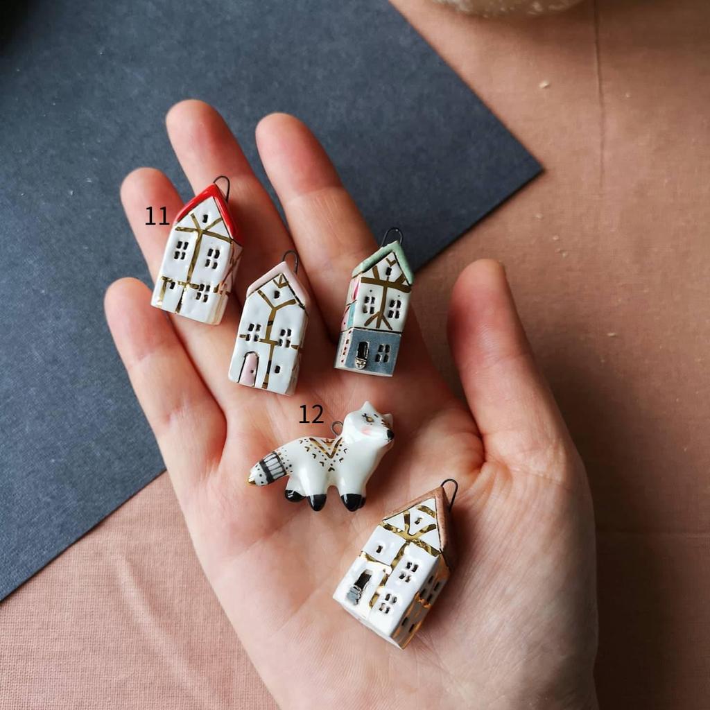 Кулон Серия Животные с Цирконами и Эмалевой Росписью, Стойкое Покрытие 14K Золотом