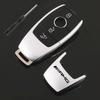 Car Key Remote Back Cover Refit Flip Key Shell Case Accessories For Mercedes Benz AMG A B C Class E GLA CLA GLB GLE E320L GLE350