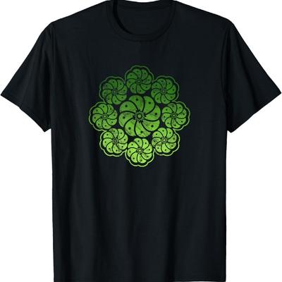 Peyote Cactus Symbol Mandala Lophophora Williamsii Desert T-Shirt
