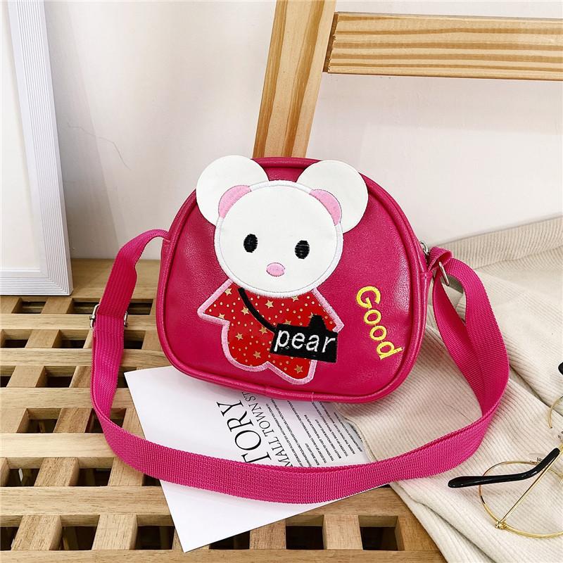 Rabbit Mouse And Shoulder Bag Adjustable Shoulder Strap Childrens Zipper Design