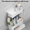 Стеллаж для хранения Органайзер для бачка унитаза Большая вместимость Высокая грузоподъемность Водонепроницаемый