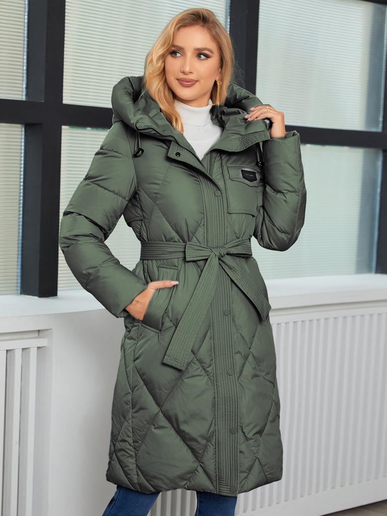 Cinemore Women's Winter Jacket Fashion Long Big Pocket Coat Women Brand High-quality Parka Windproof Warm Down Jackets 83516