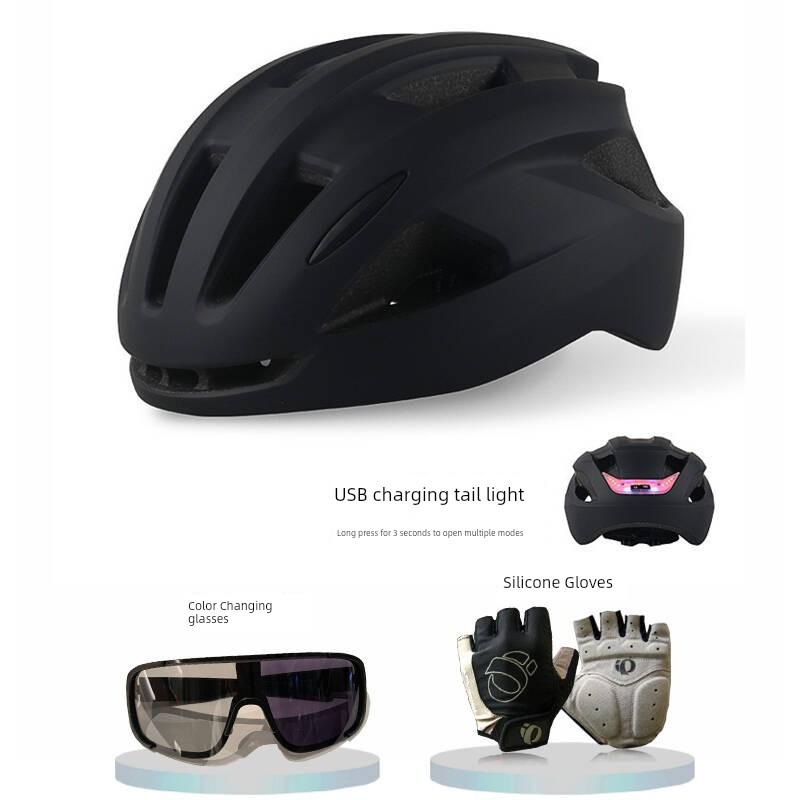 Bicycle Helmet Men and Women Riding Equipment Integrated Roller Skating Casual Mountain Highway Bicycle Helmet Suit