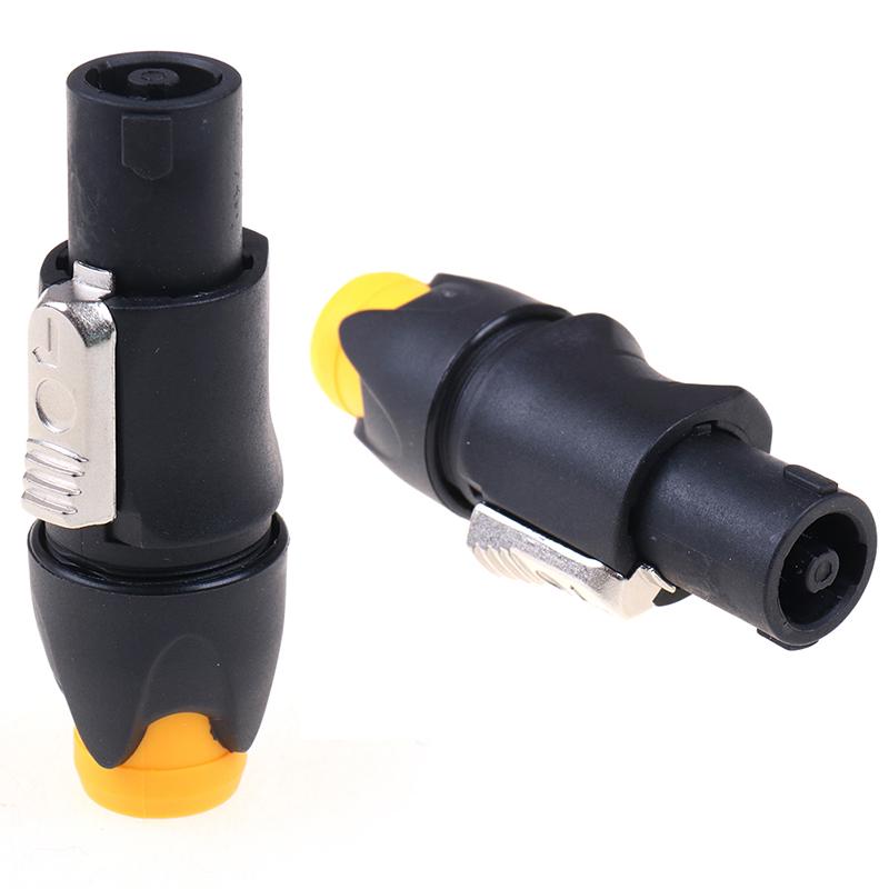 Соединители Speakon Nl4Fc 4-полюсный штекер Разъем аудиокабеля для динамиков