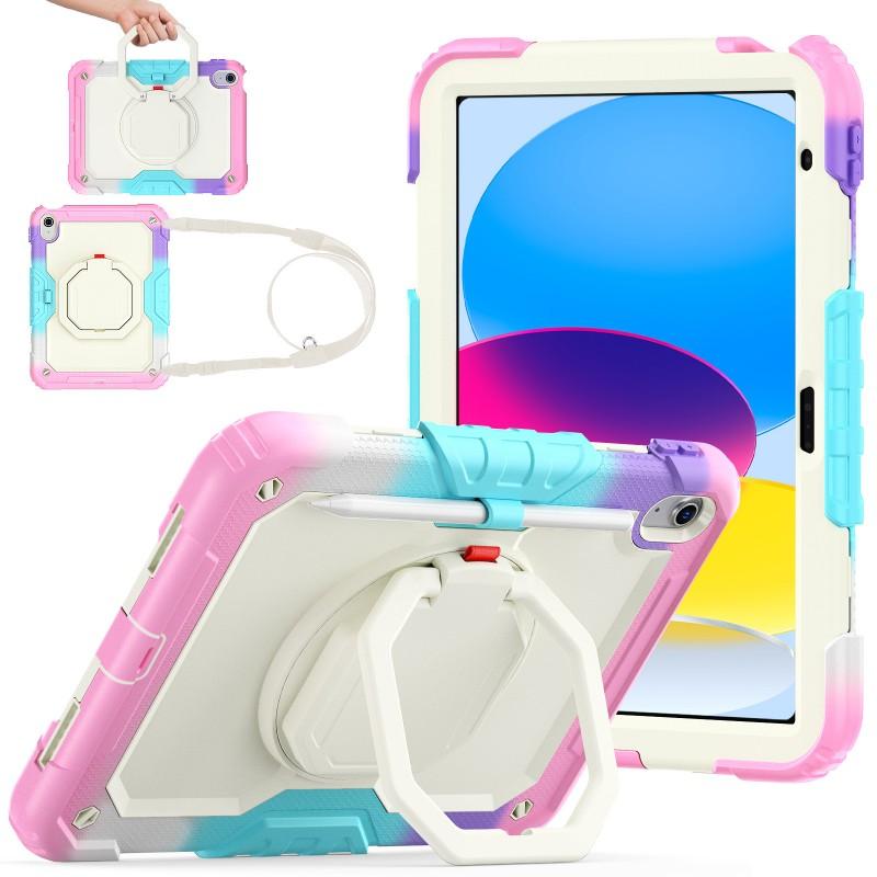 Shockproof Silicone Tablet Case IPad 11th 10th Air 11 2026 Pro With Handle Stand Anti-Slip Full Coverage