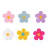 6 Pcs Iron On Patches Applique Patches Small Repair Patches Flowers Embroidered Patches for Bag Jeans Decoration
