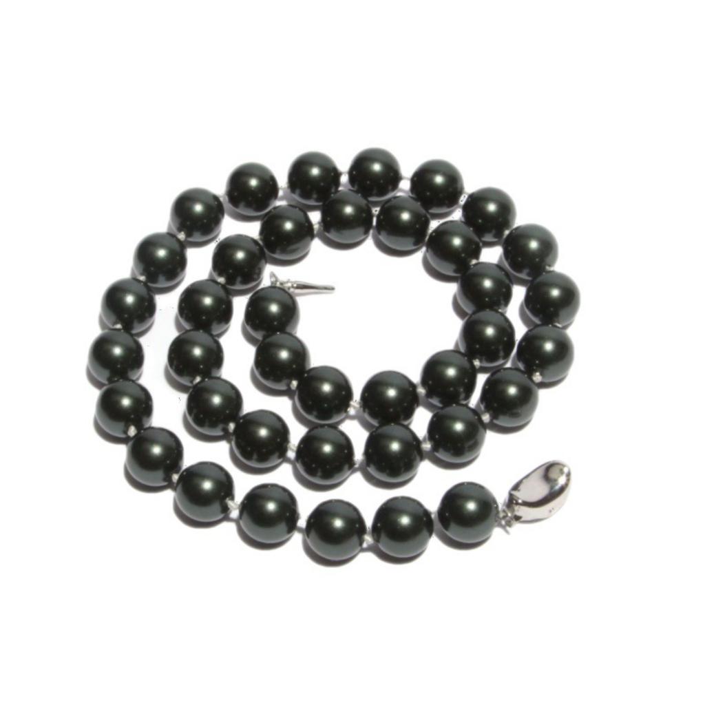 8, 10, 12 мм, круглое ожерелье из натурального жемчуга в форме ракушки, Таити, зеленое, белое, фиолетовое, золотое, разноцветное, цепочка-воротник, подарки для женщин и мам