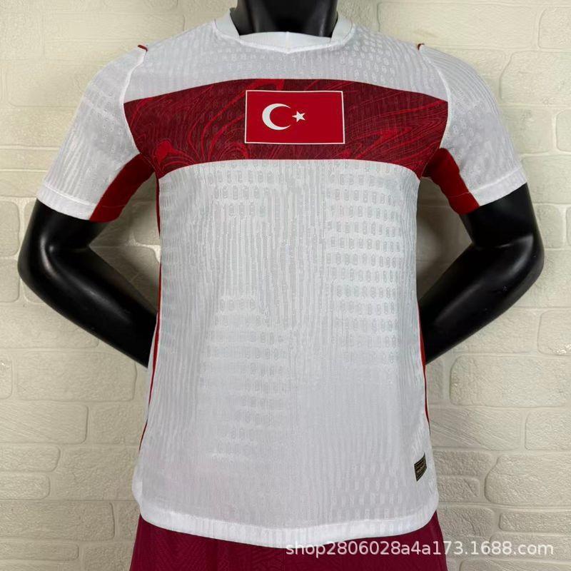 2026 2027 Turkey National Team Soccer Jersey Mens Home Away Match Training Kit Breathable Synthetic Fabric