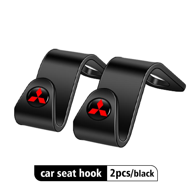 cxdjmy1 For Mitsubishi Car Seat Headrest Hook Organizer Hanger Interior Accessories Outlander Lancer L200 ASX Pajero Grandis Eclipse