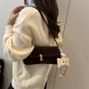 Premium Suede Underarm Bag Women's Bag 2025 New Trendy Fashion Versatile Baguette Bag Shoulder Handbag Bag