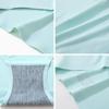 3 Pcs/Set Seamless Panties Silk Pamty Mid Waist Underwear Comfort Underpants Solid Invisible Briefs Female Lingerie