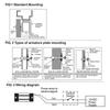 60KG/100Lbs Electric Lock 12V/24V Door Access Control Heavy Duty Electromagnetic Lock  Door Access