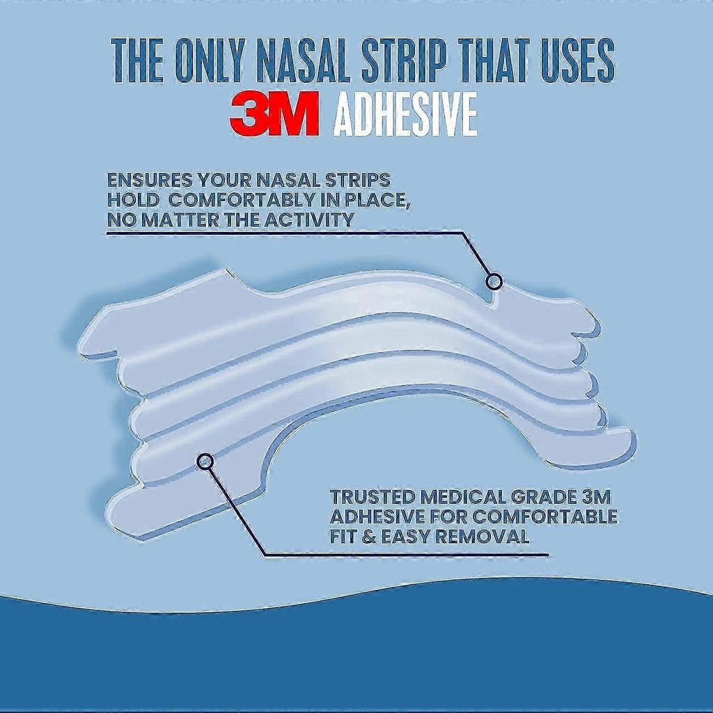 1-5x Original Nose Strips to Reduce Snoring and Relieve Nose Congestion, Tan, 30 Count