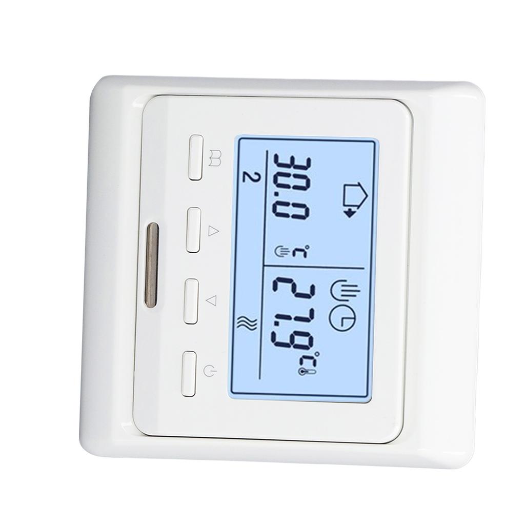 Светодиодный программируемый регулятор температуры теплого пола для дома