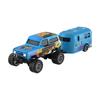RC Truck, 1:64 Scale Truck With Lights, Remote Control Truck, 2.4GHz Rc Truck, Rechargeable Remote Control Semi Truck With Trailer