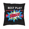 Bingo Queen Cushion Covers Best Play Bingo Soft Velvet Nordic Pillow Cases Decor Home