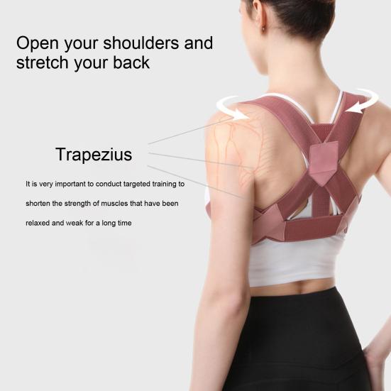 Корректор горбатости, дышащий, невидимый, унисекс, удобный в ношении, стабильная поддержка осанки для мужчин и женщин