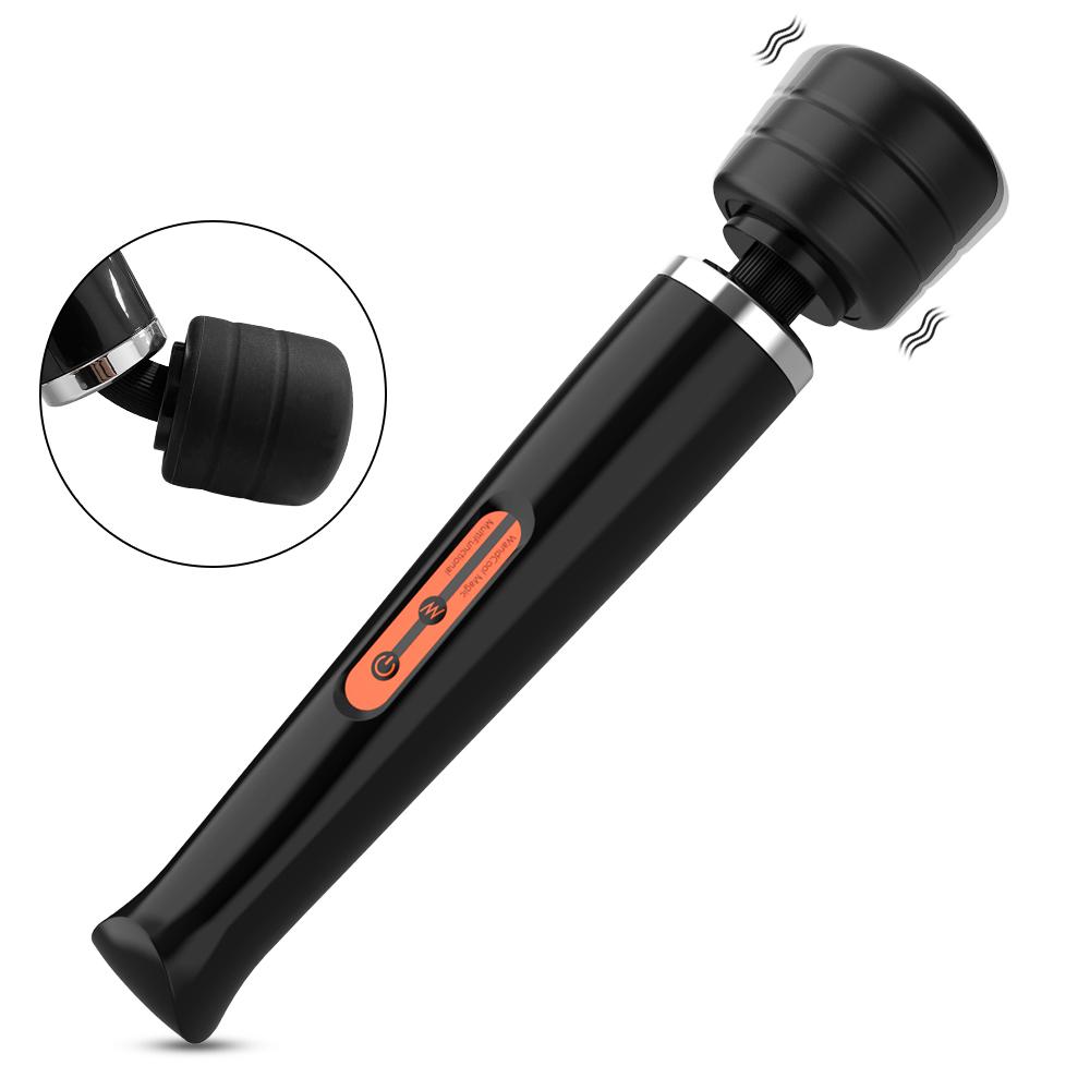 10 скоростей Мощный вибратор-волшебная палочка Дилдо для женщин AV для тела G-точки Массажер Клитора Стимулятор Взрослая секс-игрушка