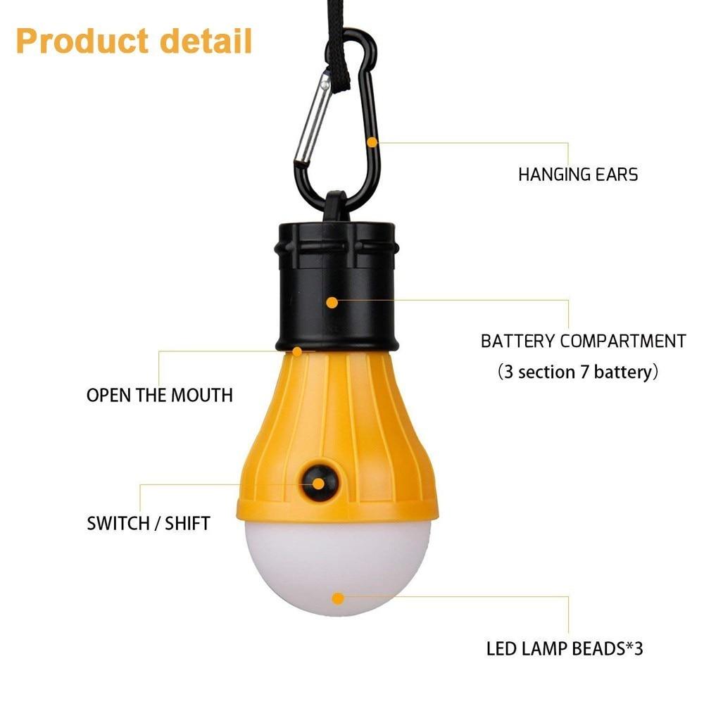 Outdoor Portable Hanging LED Camping Tent Light