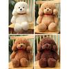 Teddy Dog Puppy Doll Plush Toy Sitting Curly Dog Doll Zoo Event Gifts