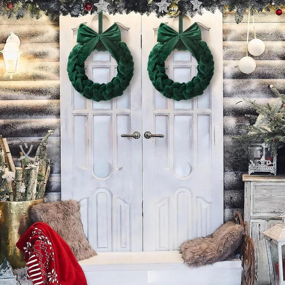 Festive Home Wreath Christmas Decor Memorable Decor Stylish Design Timeless Piece Versatile Use Attention-Grabbing Size
