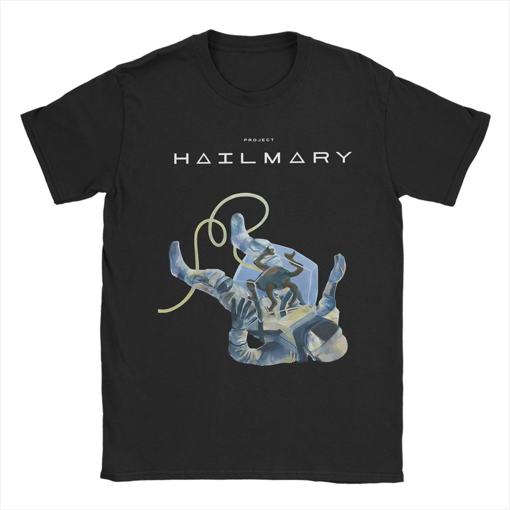 New Arrival Project Hail Mary SciFi Movie T Shirt for Unisex Women  100 Cotton Tshirts Short Sleeve Tops