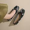 Fashion 2024 Spring and Autumn New Knitted Flats, Women's Mesh Loafers, Stretch Ballet Flats, Dress Shoes, Comfortable Ballet Flats