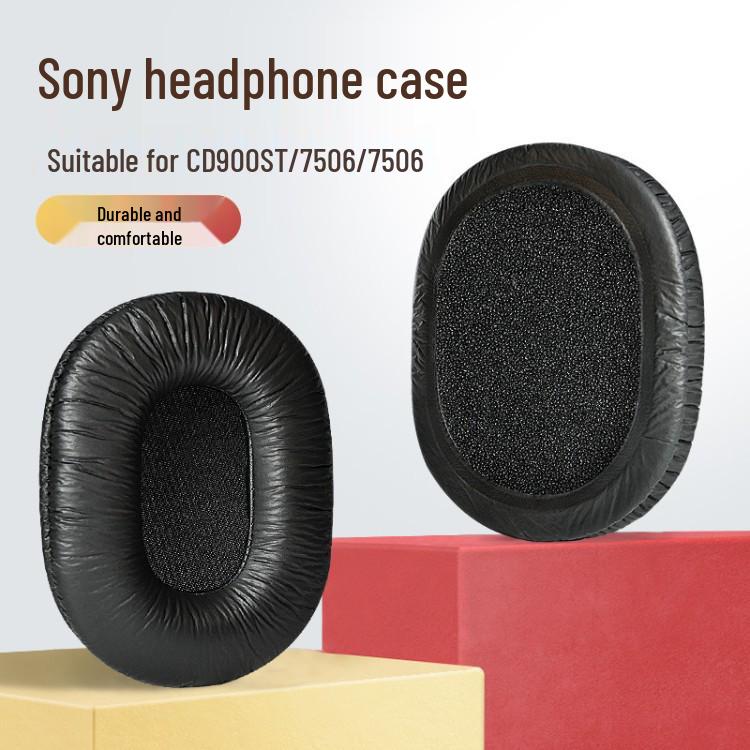 Совместимые амбушюры для наушников Sony MDR-7506, MDR-V6, MDR-900ST - Губчатые и кожаные чехлы