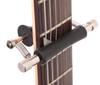 Каподастр Phoenix Guitar Capo Glider the Rolling с чистящей микрофибровой салфеткой и гарантией Черный Однокнопочный [Тип Каподастра] От производителя (Набор из 3 предметов) -