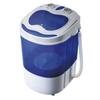 Mini Machine À Laver Portable Avec Centrifugeuse, Pour Camping Et Les Voyages Briebe WM1111 150W Blanc/Bleu 00188