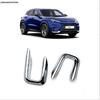 Car Front Bumper Fog Lights Lamps Frame Decor Cover Trim ABS Chrome Accessories Exterior Refit Kit For Lexus LBX 2024 2025 2026
