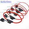 50Pcs/Lot  10 12 14 16 18 AWG Medium Car Fuse Holder Water-resistant Waterproof Automotive With Cover Inline Auto