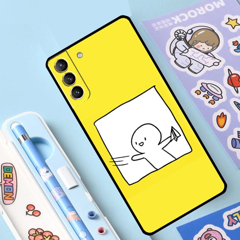 Чехол с изображением пары персонажей мультфильма Matchman для Samsung Galaxy S23 S22 Ultra S21 Plus S8 S9 S10 Note 10 20 Ultra S20 FE S21 FE