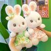 Toy Doll Long Ear Stuffed Animal Toys Skirt Rabbit Doll Rabbit Plush Toys Bunny Stuffed Doll