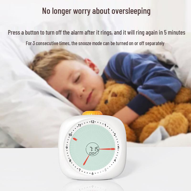 Student Desktop Timer: Children's Visual Alarm Clock for Time Management and Study Countdown