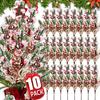 Artificial Pine Cone Branches Holly Berry Pine Cone Decorations Christmas Tree Ornament DIY Party Gift Packaging Decor Supplies