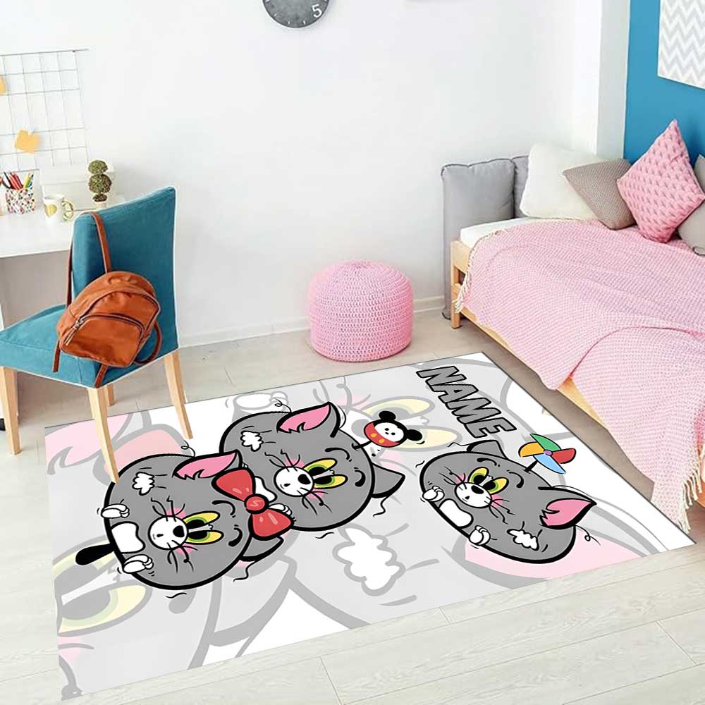Warner Bros. Works (61) Customize your name rug, office chair cushion, home bedroom living room gift.