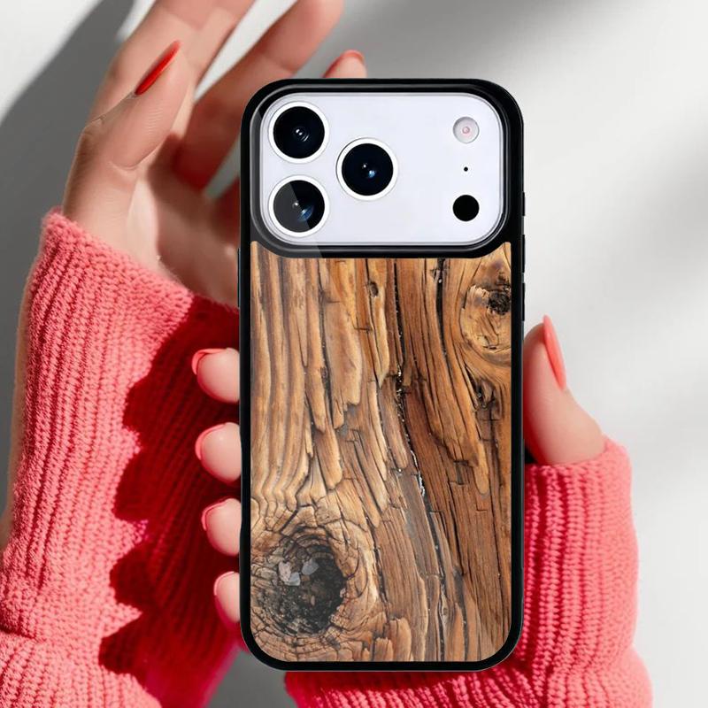 Деревянная мандала Текстурированный Чехол для Телефона для iPhone 17 Air 16e 15 14 13 Pro Max Задняя Крышка для 12 11 Pro Coque