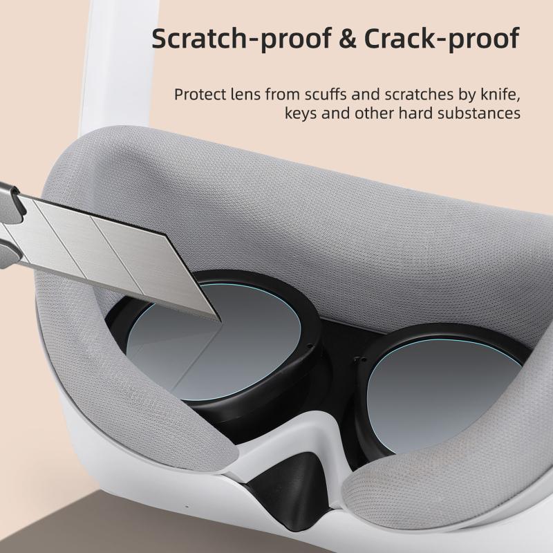 Защитная пленка для линз VR-очков, устойчивая к царапинам, HD-экран, мягкая пленка, совместимая с Pico 4