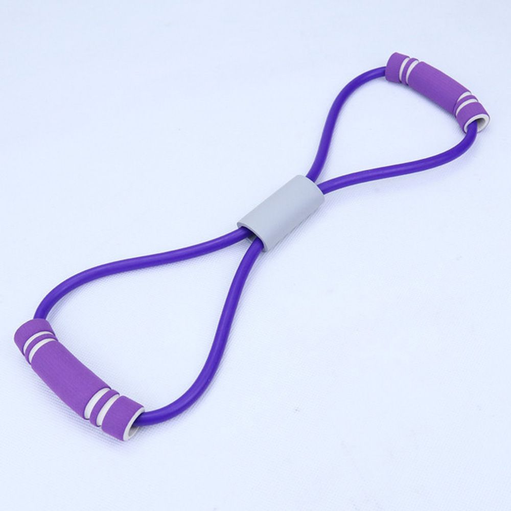 Pull Rope Pull Rope Belt Sport Training Chest Fitness Equipment Yoga Gum Rubber Band 8 Word Puller