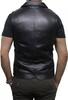 AL KHALID Waistcoat Lambskin Leather Men Button Black Western 100%Orignal Vest Coat Jacket