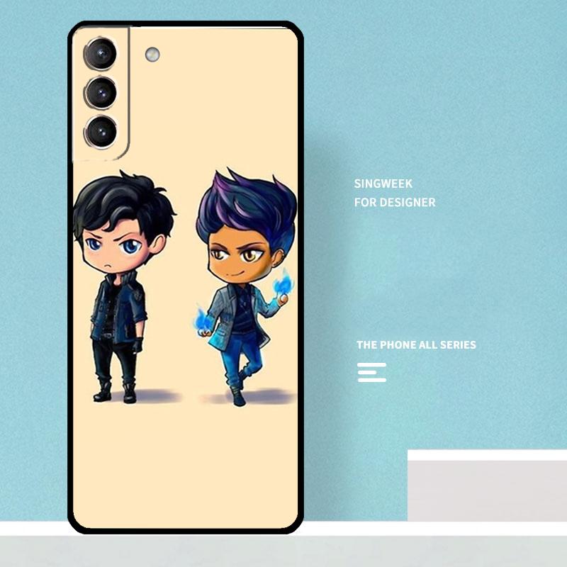 Чехол Shadowhunters Malec для Samsung Galaxy S25 Ultra S20 S21 S22 S23 S24 Plus S9 S10 S24 FE S25 FE