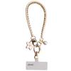 Flower Pendant Mobile Phone Strap Metal Chain Mobile Phone Lanyard  Phone Case Accessories