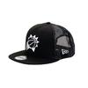New Era 9FIFTY Black & White Snapback Mesh Cap, NBA Phoenix Suns