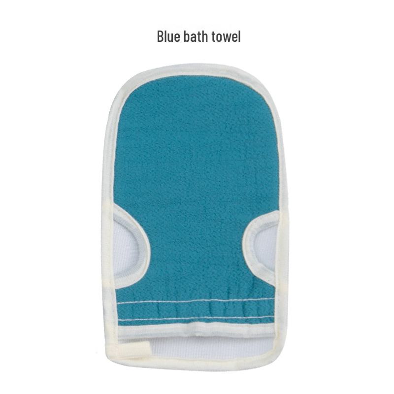 Ladies' 3-Piece Bath Towel Set for Strong Mud and Dust Scrubbing, Long Back Scrubber