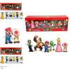Six Piece Super Mario Bros Action Figure Toys Set Featuring Luigi Yoshi And Mushroom Collectibles For Kids