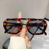 New Square Sunglasses Women Brand Designer Fashion Leopard Frame Sun Glasses Female Vintage Outdoor Shades