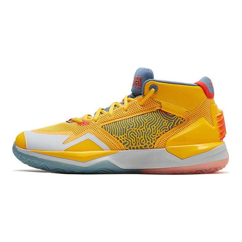 New Balance KAWHI Team Gold Мужские кроссовки Желтый Темно-Павлиний-Синий BBKLSGE1