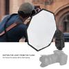 30cm Universal Mini Portable Softbox Diffuser for Flash Speedlite Speedlight